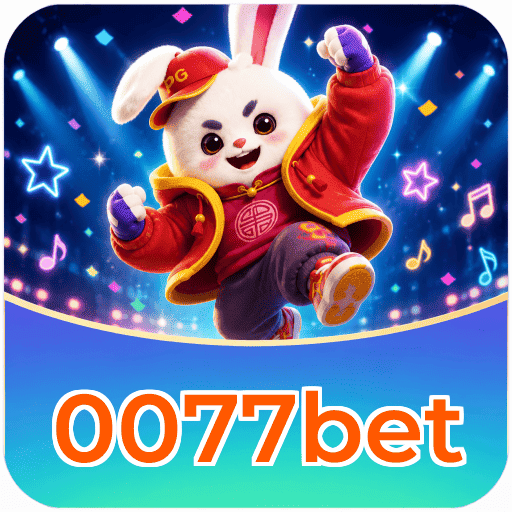 0077bet Logo - Bônus com Rollover Justo
